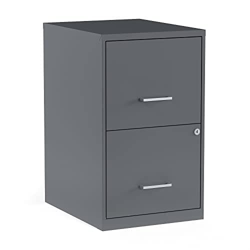 Staples 2-Drawer Vertical File Cabinet, Letter/Legal