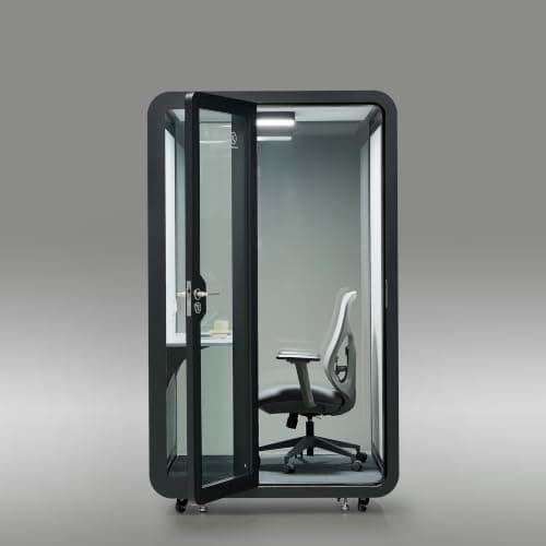GEARONIC Solo Office Sound Booth Pod (Black Obsidian)