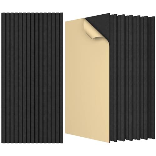 TONOR Self-Adhesive Acoustic Panels, 8-Pack 47.2 x 23.6 in