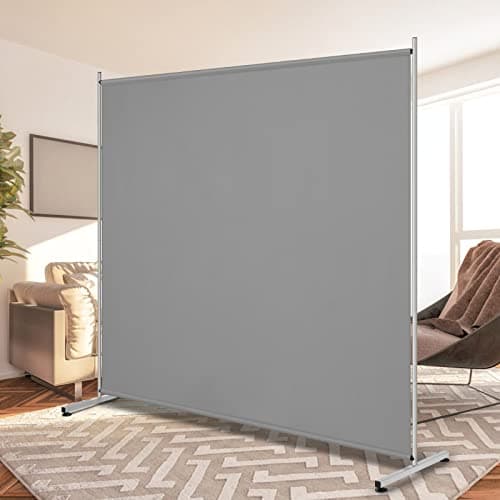 RANTILA Single Large Panel Room Divider, 71 x 69.5 in