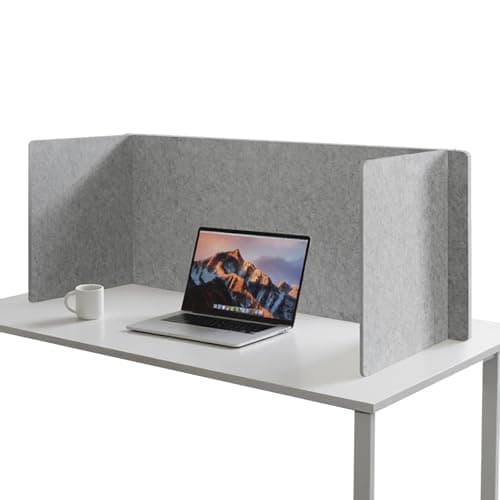 Keemute 3-Panel Freestanding Acoustic Desk Divider