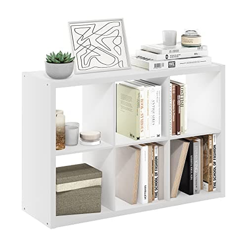 Furinno CUBICLE 6-Cube Book Shelf