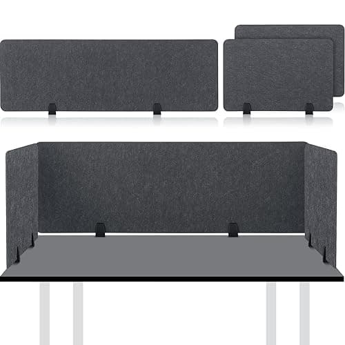 Yaomiao 3-Piece Acoustic Desk Divider Set