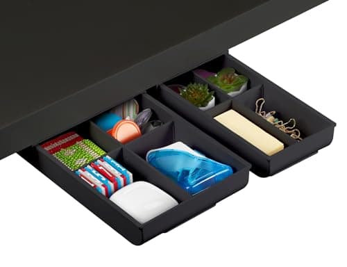 Bostitch Konnect Under-Desk Drawer, 2-Pack