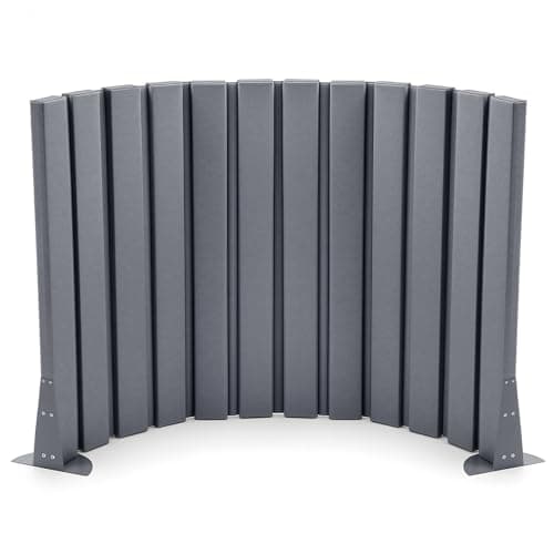 AmazingSpark Acoustic Room Divider, 48 in x 6 ft Foldable