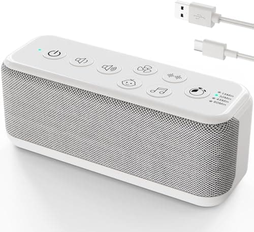 OnLyee Portable Sound Masking Machine, 42 Sounds