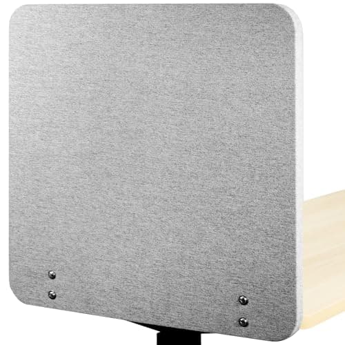 VIVO Clamp-On Desk Privacy Panel, 24 x 24 in (PP-1-V024G)